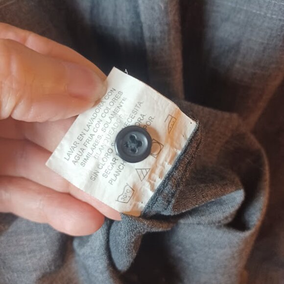 Men's Beverly Hills Polo Club Short Sleeved Button Down Shirt - Picture 6 of 6